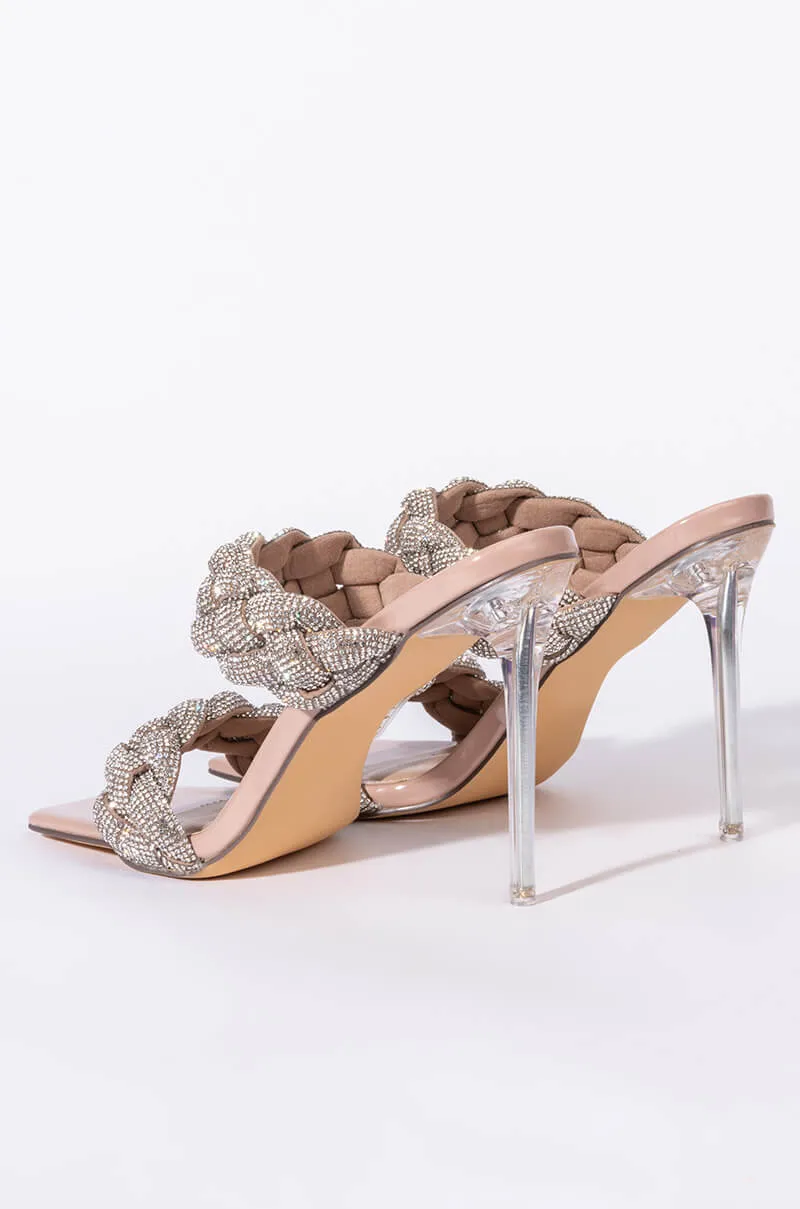 AZALEA WANG IT WAS ALL A DREAM STILETTO SANDAL IN NUDE