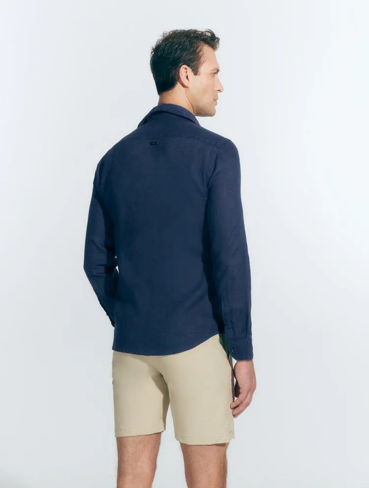 Harry Dark Blue Shirt
