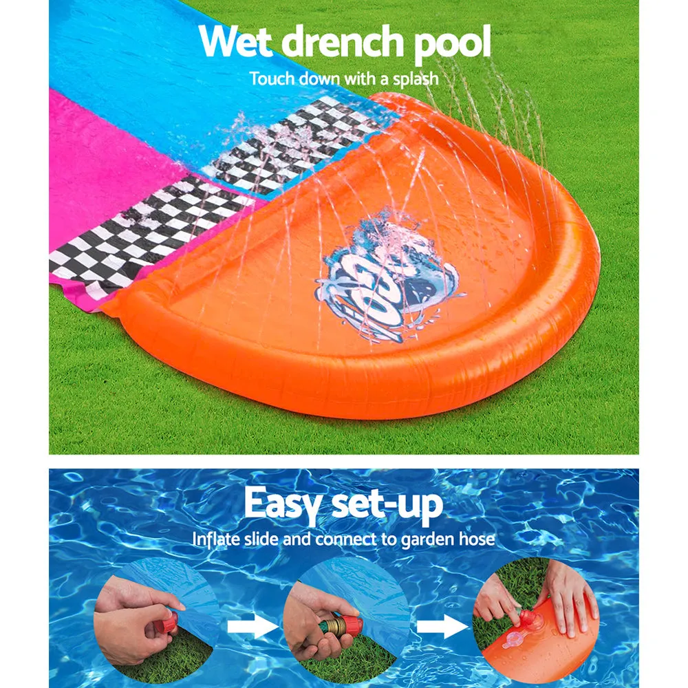 Inflatable Double Water Slide with Llama Riders, Bestway