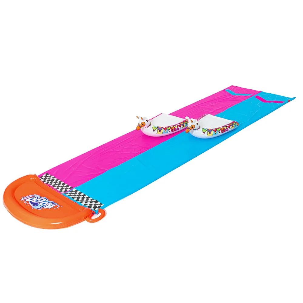 Inflatable Double Water Slide with Llama Riders, Bestway