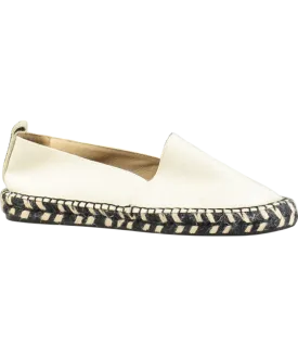 Iris & Ink Cream Canvas Espadrilles UK 6 EU 39 👠
