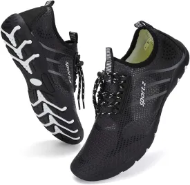 WateLves Water Shoes Mens Womens Barefoot Beach Swim Shoes Quick-Dry Aqua Socks for Surf Pool Yoga Water Aerobics